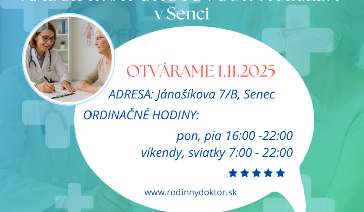 1. fotografia fotogalérie Aktuality / Ambulantná pohotovostná služba (APS) pre dospelých - foto