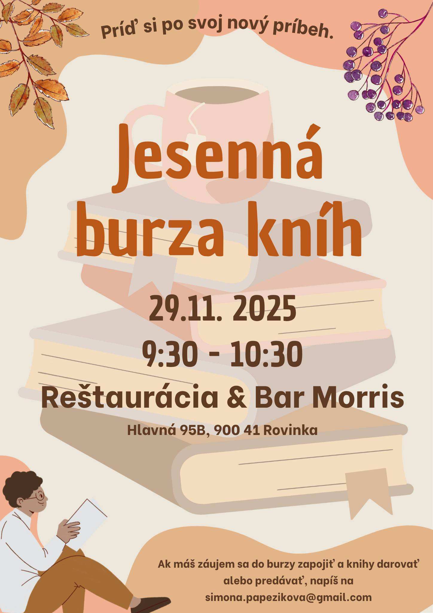 Pozvánka na jesennú burzu kníh