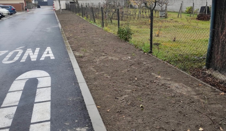 16. fotografia fotogalérie Projekty financované z dotácií / Výsadba zelene v obci Rovinka - foto