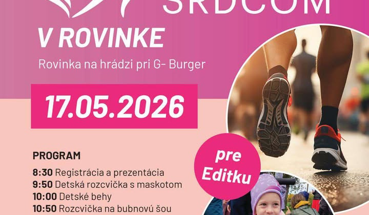1. fotografia fotogalérie Aktuality / Charitatívny beh Beháme srdcom v Rovinke - foto