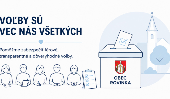 1. fotografia fotogalérie Aktuality / Výzva na prihlásenie záujemcov o členstvo v okrskových volebných komisiách - foto