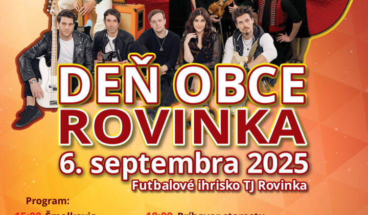 Fotka - Deň obce Rovinka a Športový deň