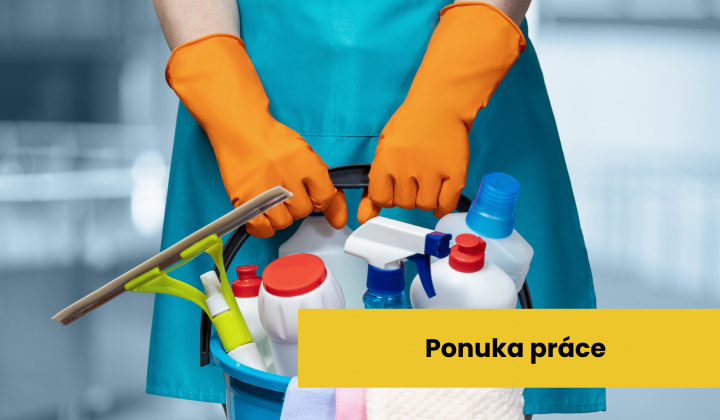 Fotka - Upratovačka - ZŠ Rovinka