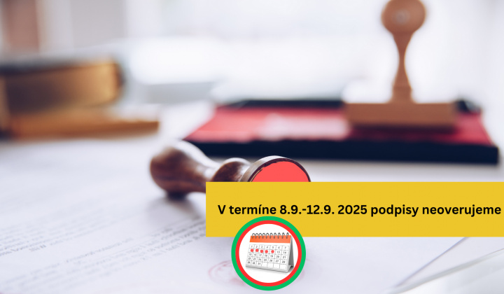 Fotka - Úprava stránkových hodín referátu osvedčovania
