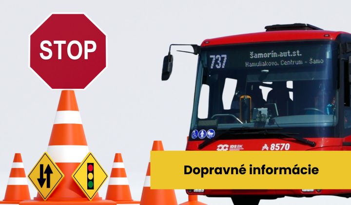 Fotka - Ukončenie výluky autobusovej dopravy v Dunajskej Lužnej