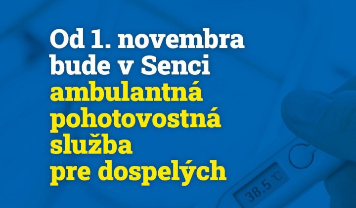 Fotka - Ambulantná pohotovostná služba (APS) pre dospelých