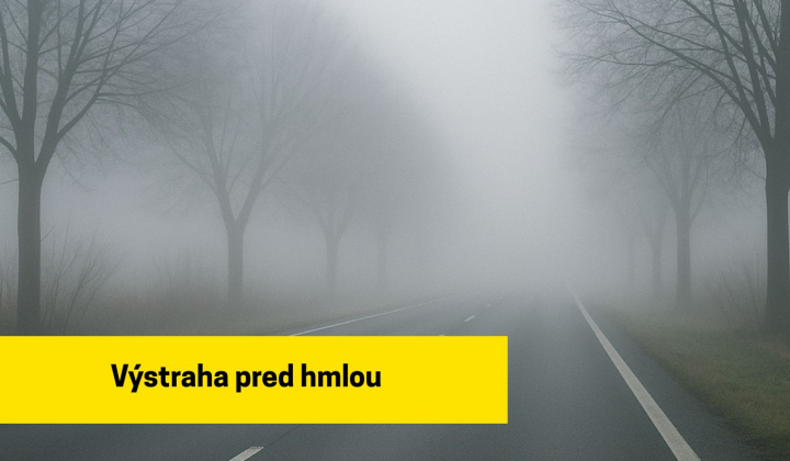 Fotka - Meteorologická výstraha - hmla