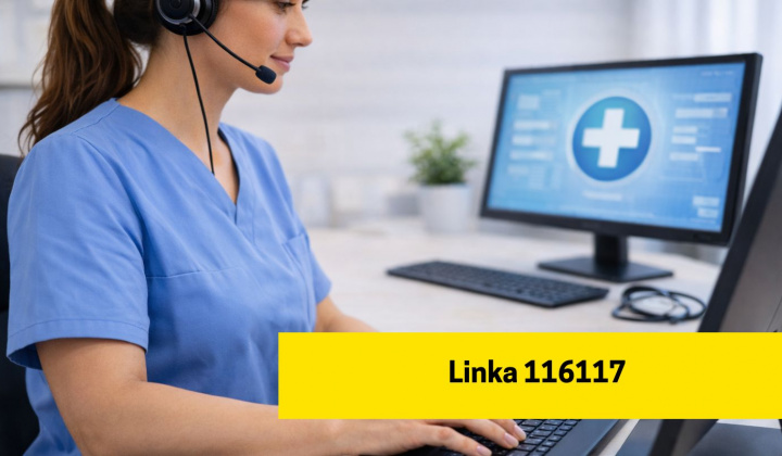 Fotka - Nová poradenská zdravotnícka linka 116117