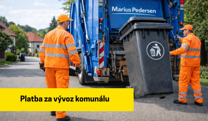 Fotka - Platba poplatku za komunálny odpad za rok 2026