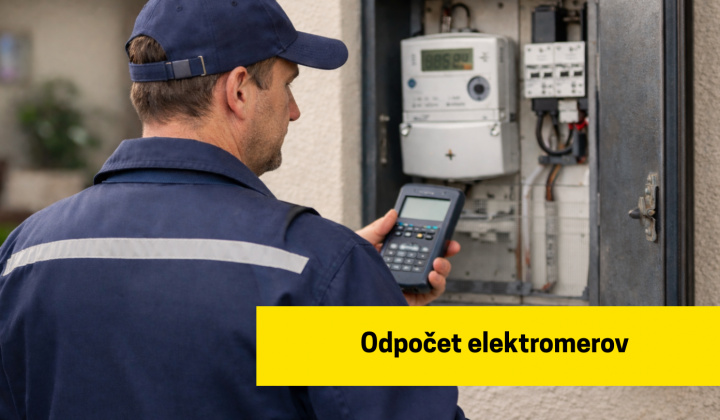 Fotka - Odpočet elektromerov