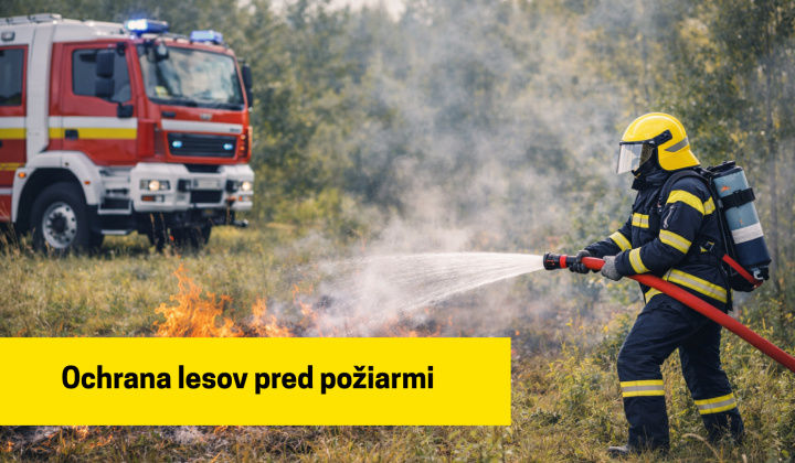 Fotka - Ochrana lesov a žatevných prác pred požiarmi