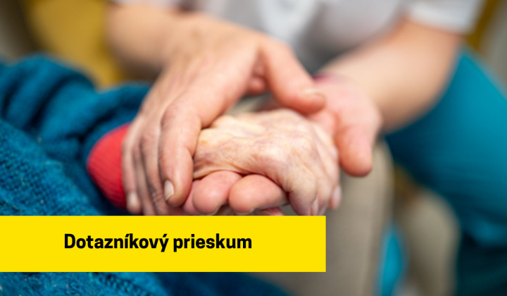 Fotka - Dotazníkový prieskum na sociálne služby v Bratislavskom kraji