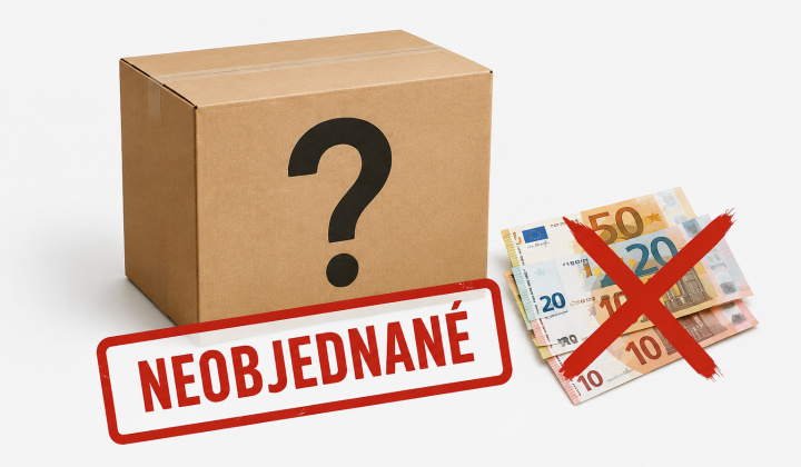 Fotka - Upozornenie na podvodné konanie - neobjednané balíky na dobierku