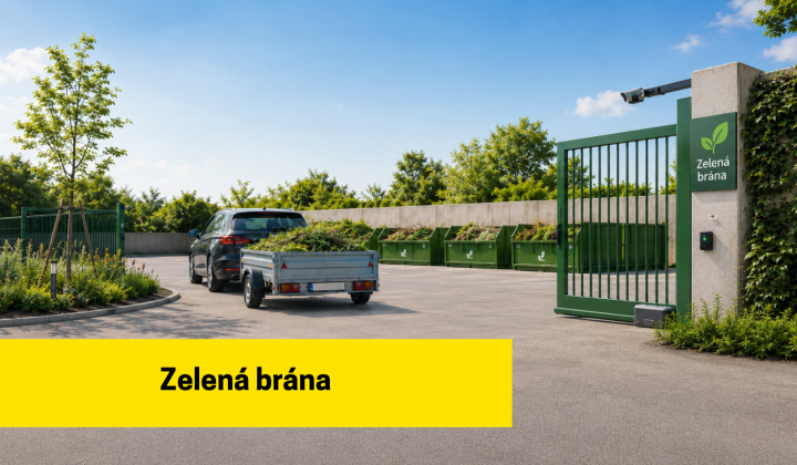 Fotka - Zelená brána – nová služba pre obyvateľov obce Rovinka