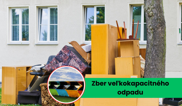 Fotka - Zber objemného odpadu - 03. 10. - 31. 10. 2026