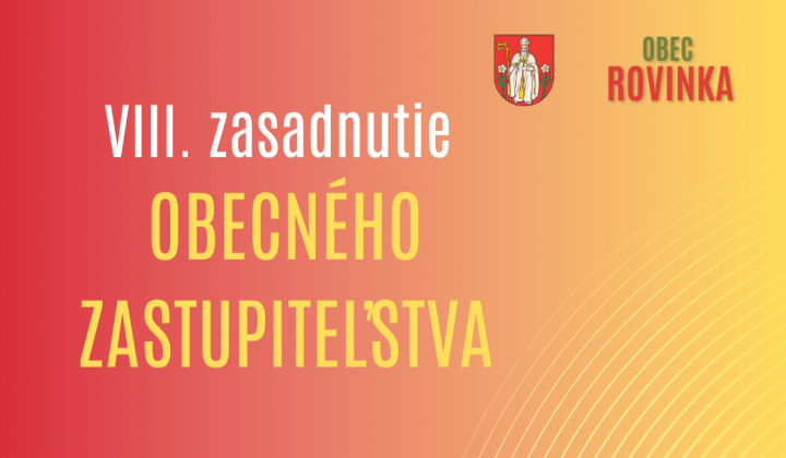 Fotka - Zasadnutie obecného zastupiteľstva