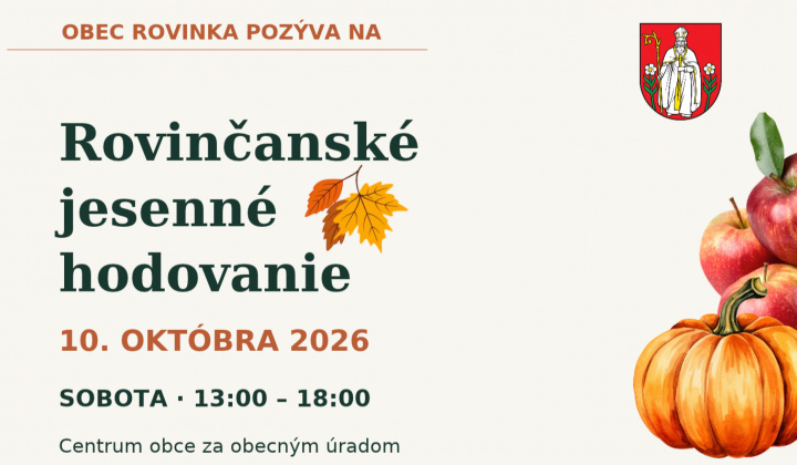 Fotka - Rovinčanské jesenné hodovanie - 10. 10. 2026