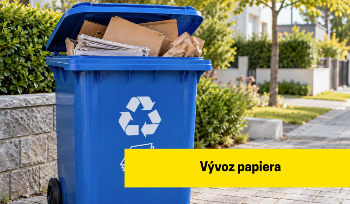 Fotka - Náhradný termín vývozu papiera pre ul. Za hrádzou