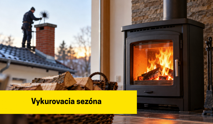 Fotka - Bezpečná vykurovacia sezóna 2026/2027: Hasiči upozorňujú na riziko požiarov