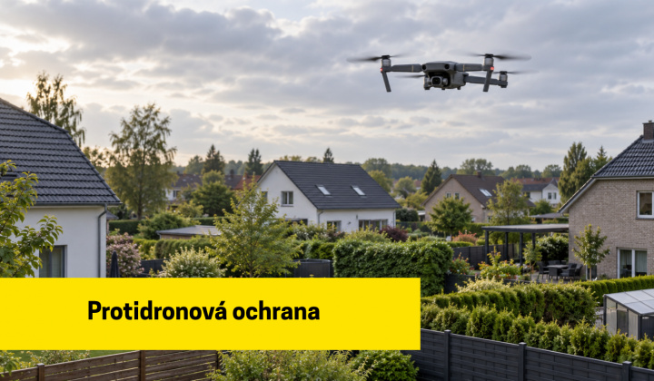 Fotka - Rovinka je prvou obcou na Slovensku s novým systémom na detekciu dronov