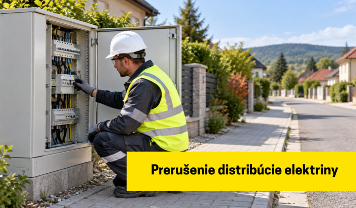 Fotka - Prerušenie dodávky elektrickej energie - 04. 11. 2026 ul. Školská, Poľná, Nová
